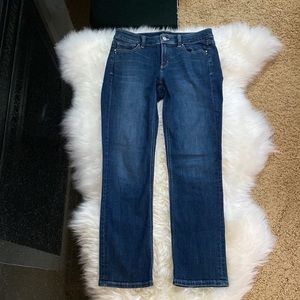 WHBM Jeans, Blanc 4 - Capri, Size 4